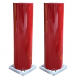 Reflective Sheeting - Red High Intensity Prismatic Reflective Sheeting